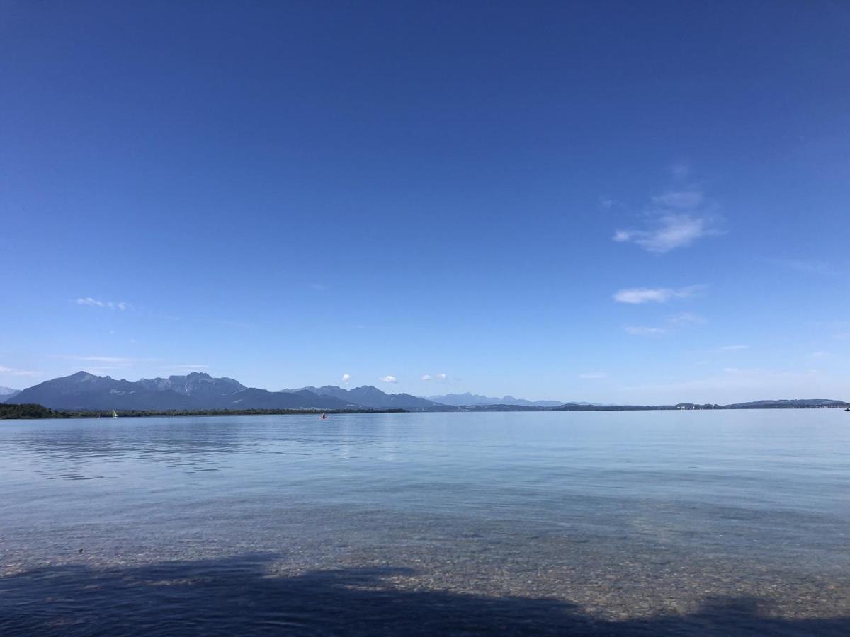 Appartamento Ferien An Der Traun Traunwalchen Esterno foto